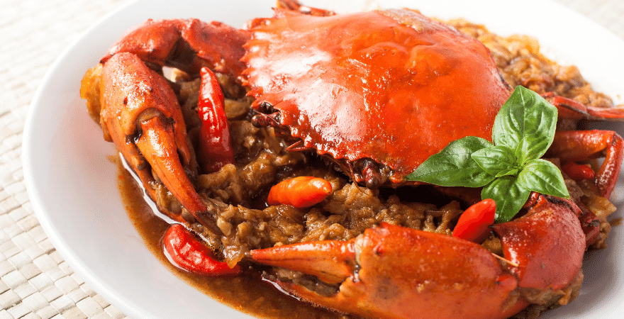 Can dogs sales have crab meat