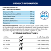 product description of key ingredients on bottle label